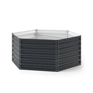 Højbed  Antracit 129 x 129 cm OK-Living