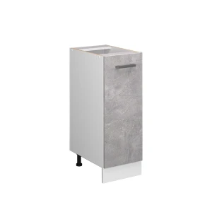 Universal underskab R-Line Beton 30 cm med dør, uden bordplade Vicco