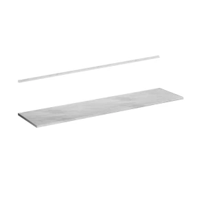 Køkkenarbejdsbordplade R-Line Hvid/marmor 240 cm Vicco