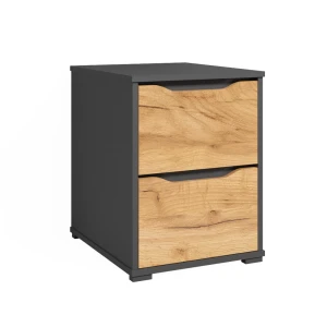 Skænk Ruben Gold power oak 40.2 x 53.6 cm med skuffer Vicco
