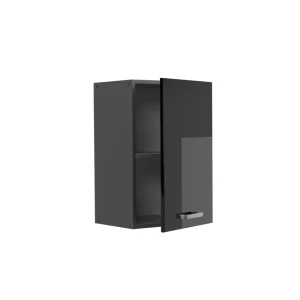 Hängeschrank R-Line Schwarz Hochglanz 40 cm livinity®