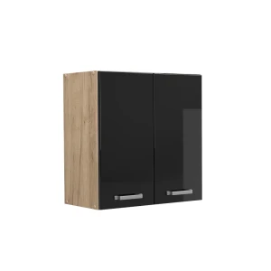 Hængeskab R-Line Sort højglans 60 cm Vicco