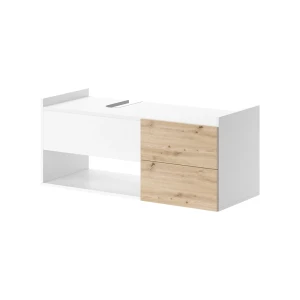 Vaskeskab Alf Hvid 105 x 45 cm med 2 skuffer Vicco