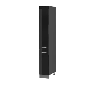 Apotekerskab R-Line Sort højglans 30 cm Vicco