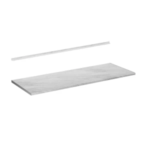 Køkkenarbejdsbordplade R-Line Hvid/marmor 160 cm Vicco