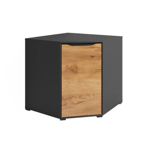 Skænk Ruben Gold power oak 78 x 76.6 cm med døre Vicco