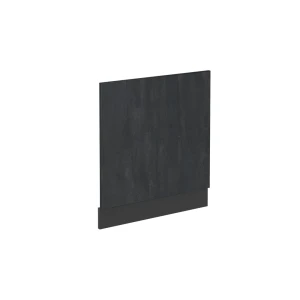 Frontblende R-Line Schwarz Beton 60 cm ohne Arbeitsplatte Vicco