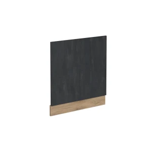Painel frontal R-Line Concreto preto 60 cm sem bancada Vicco