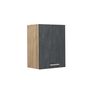 Hängeschrank R-Line Schwarz Beton 45 cm Vicco