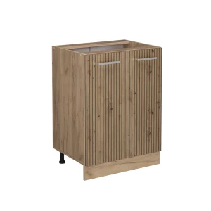 Küchenunterschrank R-Line Artisan-Eiche 60 cm ohne Arbeitsplatte Vicco