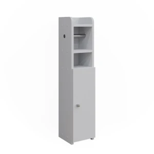 Midi kaappi Fynn Valkoinen 17.6x82.2 cm 1 ovella Vicco