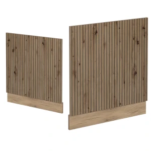 Frontblende R-Line Artisan-Eiche 60 cm ohne Arbeitsplatte livinity®