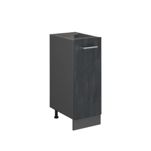 Apotekerskab R-Line Sort beton 30 cm uden bordplade Vicco