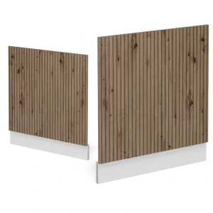 Frontblende R-Line Artisan-Eiche 60 cm ohne Arbeitsplatte livinity®