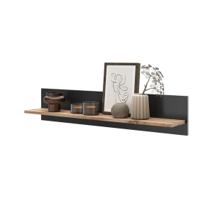 Væghylde Amber Wotan af eg 100 x 20 cm vægbeslag Vicco