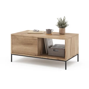 Sofabord  Eliza Viking Eg 90 x 50 cm med en skuffe Vicco