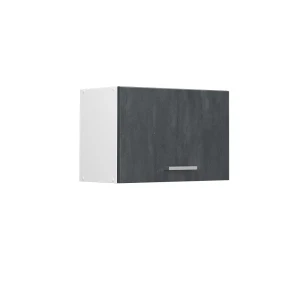 Hængeskab R-Line Sort beton 60 cm Flad Vicco