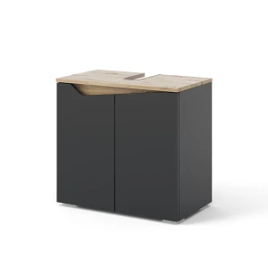 Underskab til håndvask Marelle Antracit/Artisan 60 x 57.5 cm med 2 døre Vicco