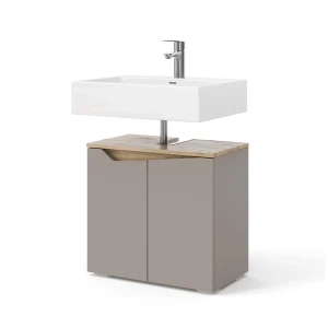 Vaskeskab Marelle Greige 60 x 57.5 cm med 2 døre Vicco
