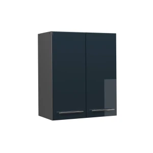 Pensile da cucina Fame-Line Blu scuro lucido 60 cm Vicco