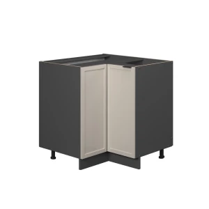 Hjørneskab Fame-Line GråBeige 80.5 cm uden bordplade Vicco