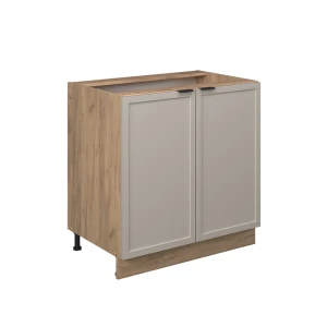 Szafki kuchenne Fame-Line GreyBeige 80 cm z półką, bez blatu roboczego Vicco