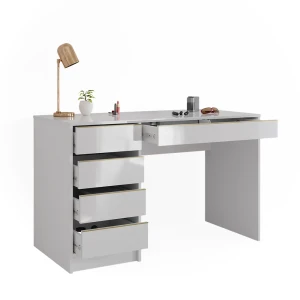 Tvättställ Sherry Vit/guld 120 cm utan spegel Vicco