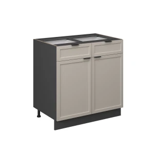 Køkkenskab Fame-Line GråBeige 80 cm uden bordplade Vicco