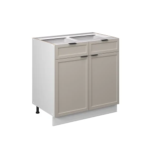 Køkkenskab Fame-Line GråBeige 80 cm uden bordplade Vicco