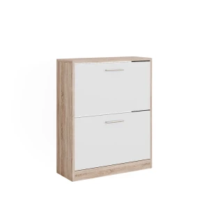 Skoskab Gizmo Hvid/Sonoma 59 x 72.5 cm 2 rum Vicco