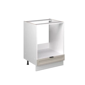 Komfurindbygningsskab Fame-Line GråBeige 60 cm uden bordplade Vicco