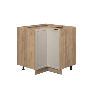 Hjørneskab Fame-Line GråBeige 80.5 cm uden bordplade Vicco