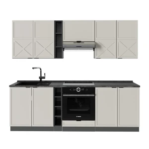 Keittokomero Fame-Line Harmaa beige/antrasiitti 235 cm , AP Antrasiitti Vicco