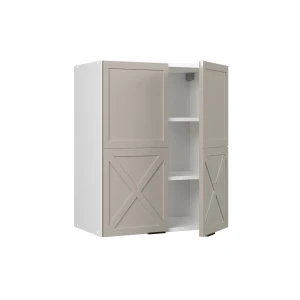 Hängeschrank Fame-Line GrauBeige 60 cm livinity®