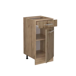 Küchenunterschrank R-Line Artisan-Eiche 40 cm ohne Arbeitsplatte livinity®