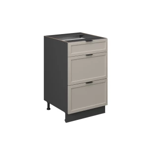 Køkkenskab Fame-Line GråBeige 50 cm uden bordplade Vicco