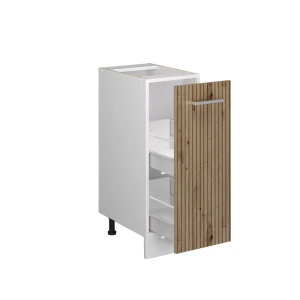Apothekerschrank R-Line Artisan-Eiche 30 cm ohne Arbeitsplatte livinity®