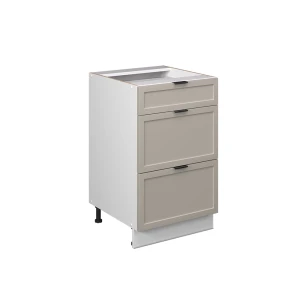 Køkkenskab Fame-Line GråBeige 50 cm uden bordplade Vicco