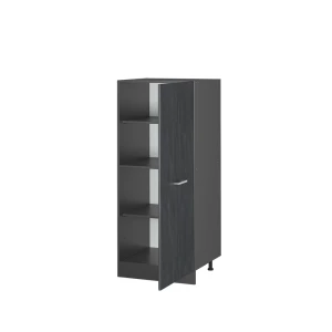 Vorratsschrank R-Line Schwarz Beton 60 cm livinity®