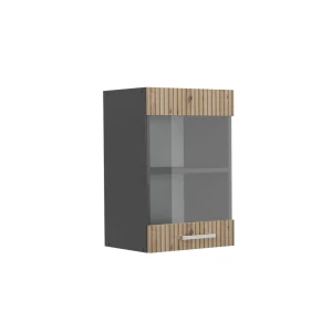 Armoire en verre R-Line Chêne Artisan 40cm Vicco