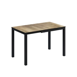 Spisebord Granny Rustikt egetræ/Antracit 80-120 x 70 cm Kan udvides Vicco