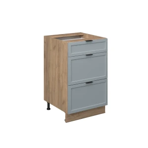 Dulap de bază de bucătărie Fame-Line Albastru-gri deschis 50 cm fara blat Vicco