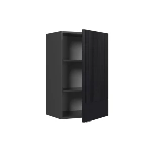 Hängeschrank Fame-Line Schwarz gestreift 45 cm livinity®
