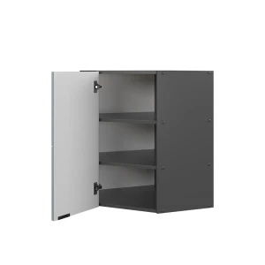 Eckhängeschrank Fame-Line Hellblau-grau 57 cm livinity®