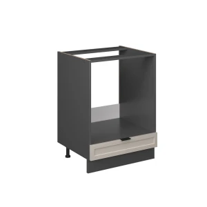 Komfurindbygningsskab Fame-Line GråBeige 60 cm uden bordplade Vicco
