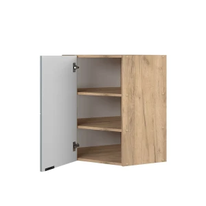 Eckhängeschrank Fame-Line Hellblau-grau 57 cm livinity®