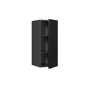Hängeschrank Fame-Line Schwarz gestreift 30 cm livinity®