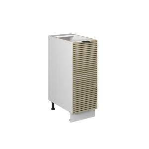 Apotekerskab Fame-Line Panel i eg 30 cm uden bordplade Vicco