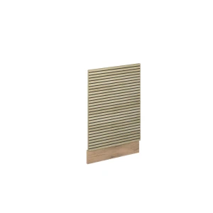 Frontplade Fame-Line Panel i eg 45 cm uden bordplade Vicco