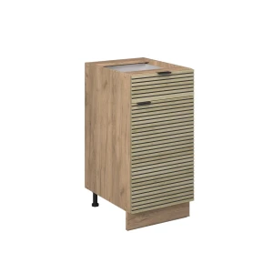 Køkkenskab Fame-Line Panel i eg 40 cm uden bordplade Vicco